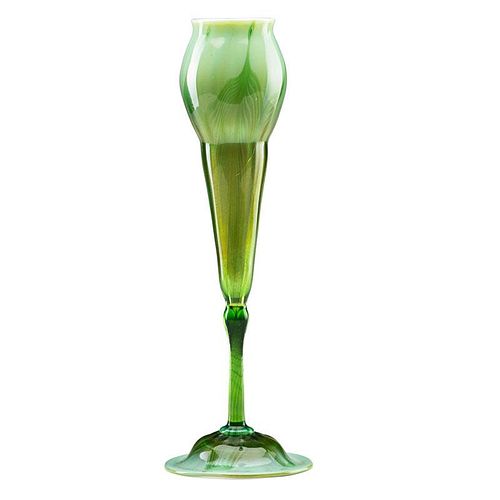 TIFFANY STUDIOS Floriform glass vase