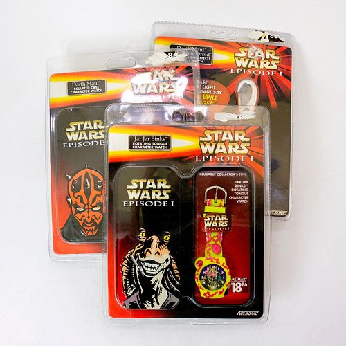 Set of 3 Nelsonic Star Wars Character Watches