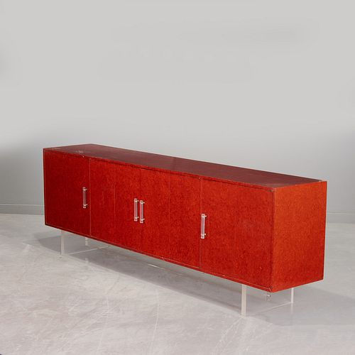 Vladimir Kagan (style), lacquered lucite sideboard