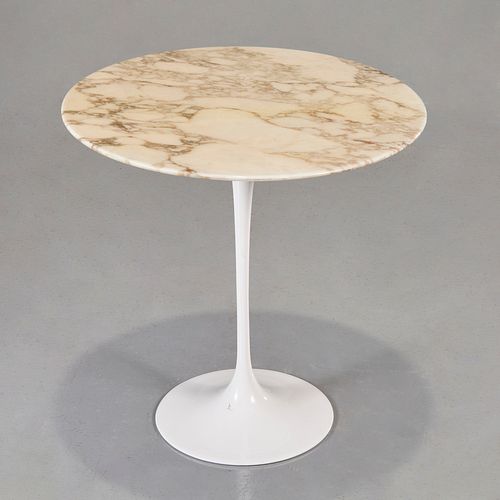 Eero Saarinen, marble top Tulip side table