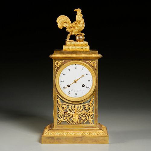 Large Louis XVI ormolu mantel clock, c. 1780