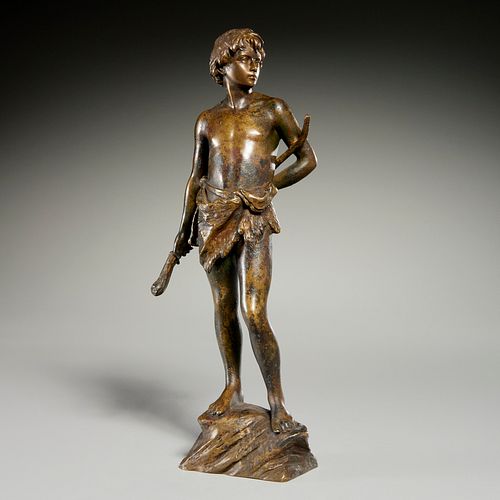 Oskar Gladenbeck, bronze statue