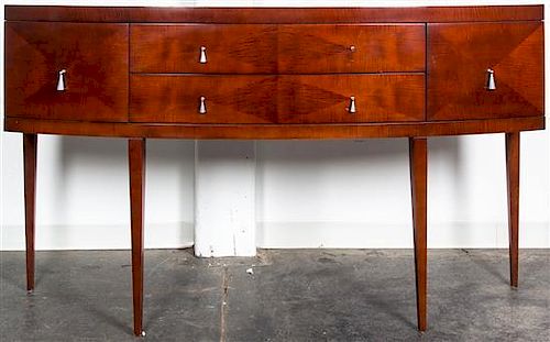 An Art Deco Style Sideboard, Height 40 x width 68 x depth 18 inches.