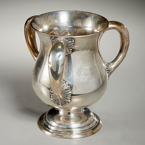 Mauser Mfg. Co., Arts & Crafts silver Loving Cup