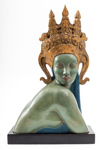 Allan Clark "The Temptress of the King" Sculpture
