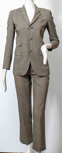 Jean Paul Gaultier Classique Plaid Pant Suit
