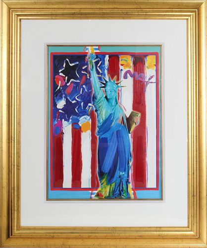 Peter Max (b. 1937) NY, United We Stand II, MM