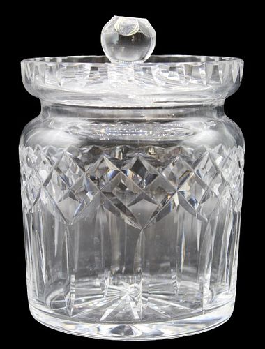 Waterford Glass Lidded Jar