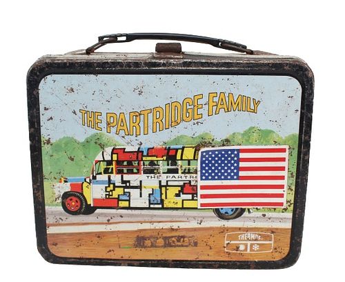 Vintage Thermos 'The Partridge Family" Lunch Box