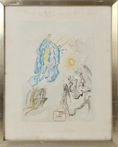 The Apotheosis of Virgin Mary, Dali Print