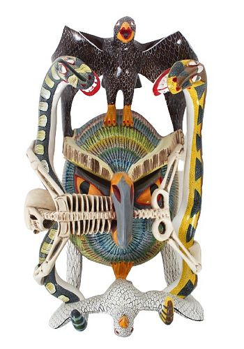 Juan Horta Castillo (1940-2006)Mexico, Carved Mask