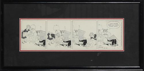 Chic Young (1901-1973) American, Comic Strip Art