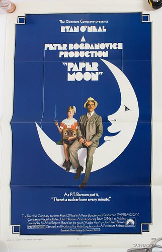Paper Moon 1975 Original Movie Poster Tatum O’Neil