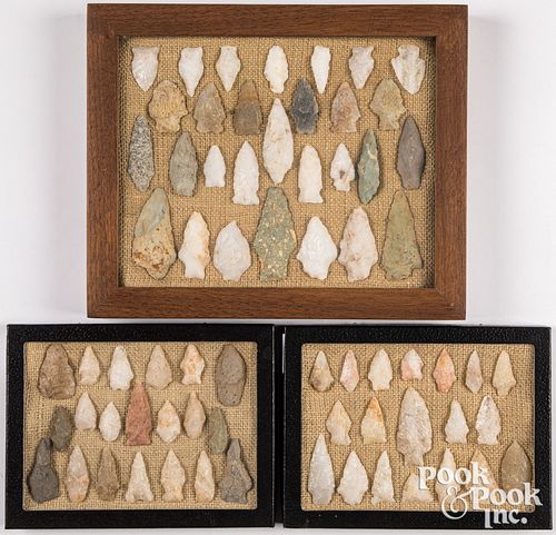 Collection of ancient Virginia stone points