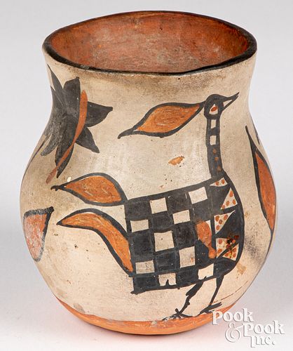 Santo Domingo Pueblo Indian pottery olla