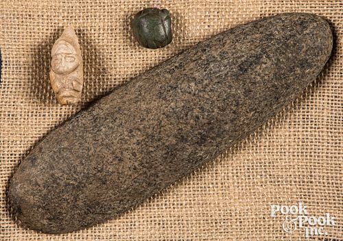Three Meso-American artifacts