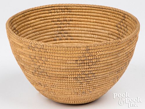 Southern California Indian mission basket