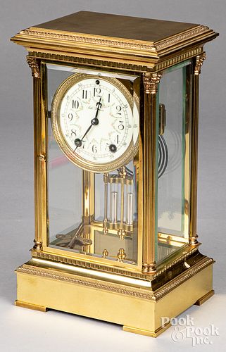 Seth Thomas brass mantel clock