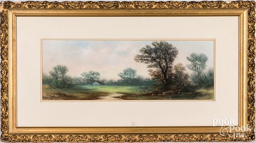 William Henry Chandler pastel landscape