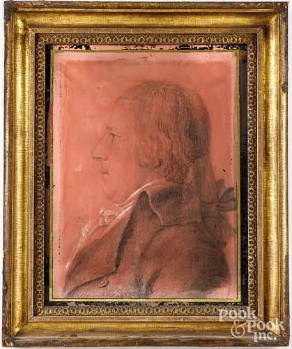 Thomas Bludget de Valdenuit chalk portrait
