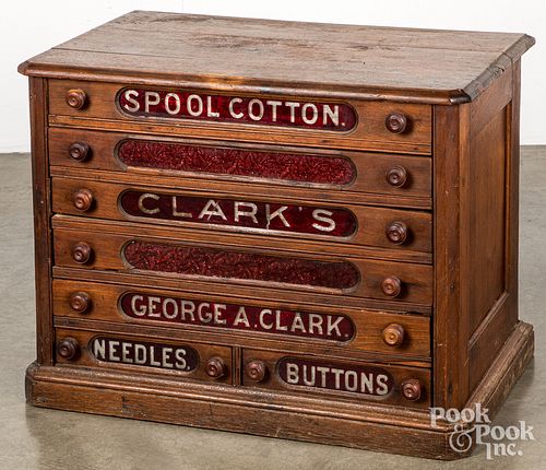 Clark's spool cabinet