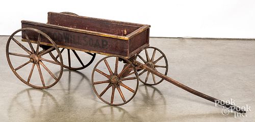 Child's Goodwill Soap wagon, late 19th c.
