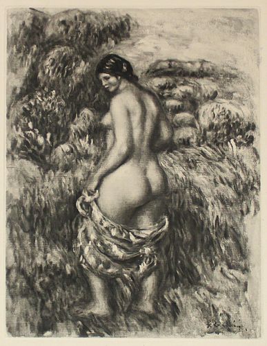 Pierre-Auguste Renoir - Baigneuse