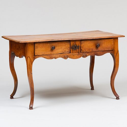Louis XV Style Provincial Fruitwood Table