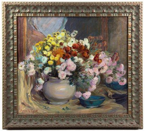 Adele von Helmond Reed, (American, b. 1858), Floral Still Life