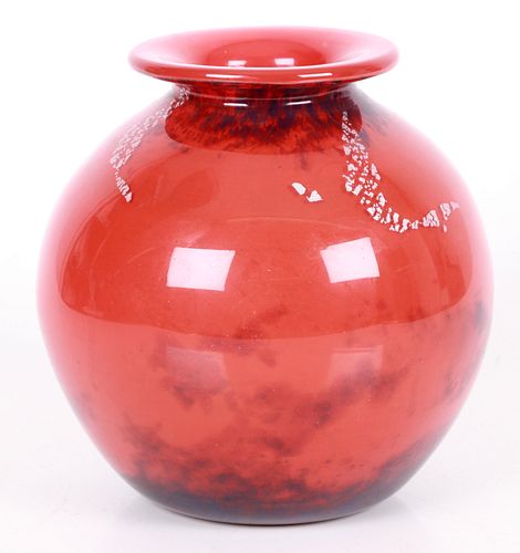 A Muller Freres Art Glass Vase