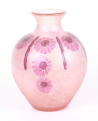 A French Cameo Glass Vase by Legras