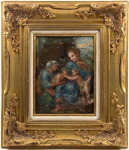 Artist Unknown, (Italian, 18th century), Christ with St. John the Baptist