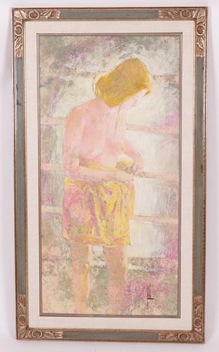 Edna Glaubman (American, 1919 - 1986) Nude
