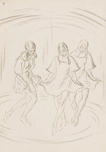 ERWIN LANG  (Vienna 1886 - 1962 Vienna)  Dance 