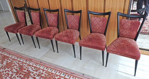 6 MELCHIORRE BEGA DINING CHAIRS