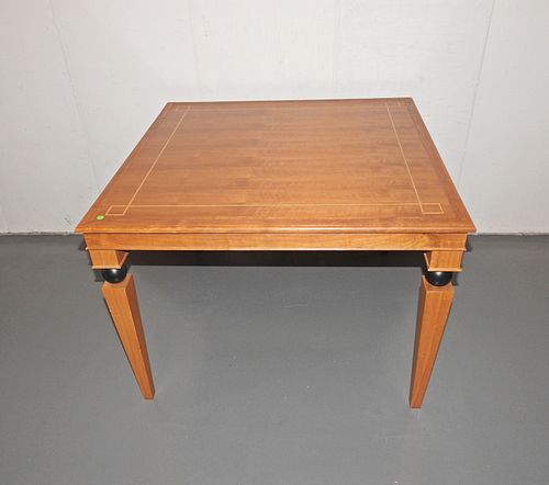 ANDRE ARBUS STYLE SYCAMORE CARD/BREAKFAST/CENTER TABLE