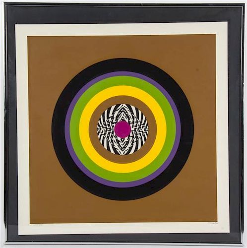 * Malka, (20th century), Untitled (circles)