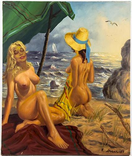 Fred Arendt, (German, b. 1928), Catching Some Rays