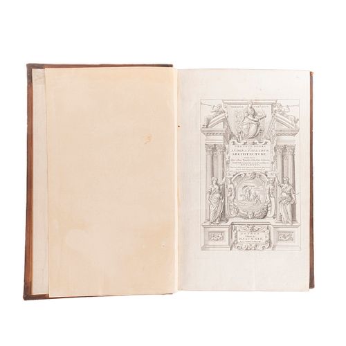 Palladio, Andrea. The Four Books of Architecture. London: Isaac Ware, 1738. Ilustrado con un total de 212 láminas.
