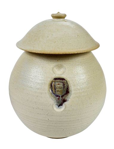Korean Lidded Pottery Jar