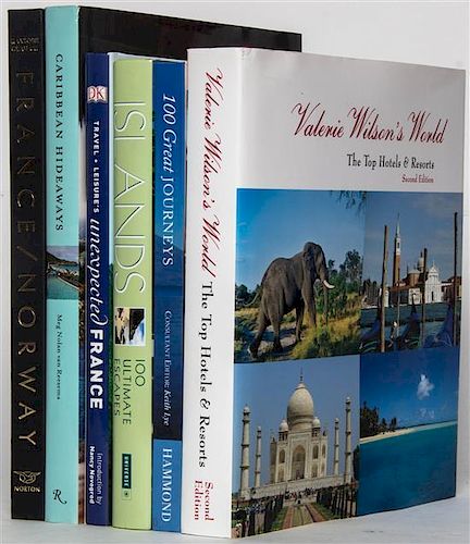 * A Group of Books Pertaining to Travel,