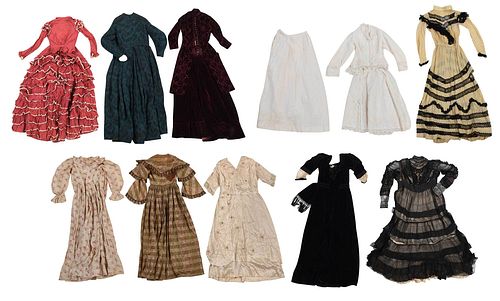 Ten Victorian Dresses