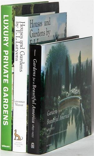 * A Group of Books Pertaining to Home and Garden,
