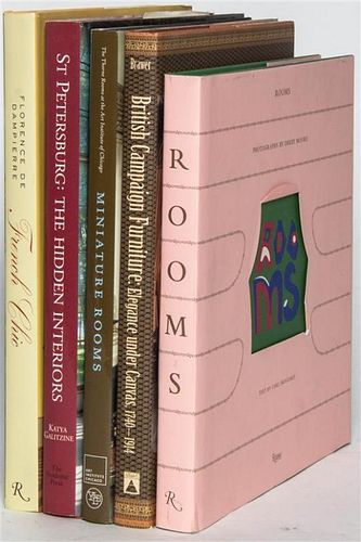 * A Group of Books Pertaining to Interiors,