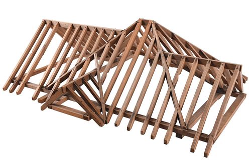 19th Century American Architectural Roof Model
