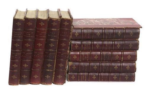 CATHERINE CHARLOTTE, LADY JACKSON. The Works. London: Richard Bentley and Son, 1878-1888. 10 vols.