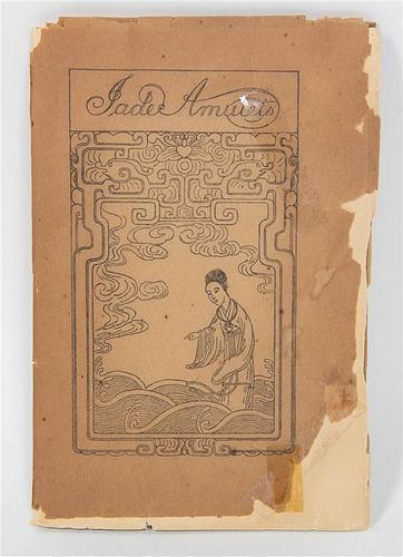 * A Liberty and Co. Exhibition Catalogue of Jade Amulets. Height 7 1/4 x width 5 inches.