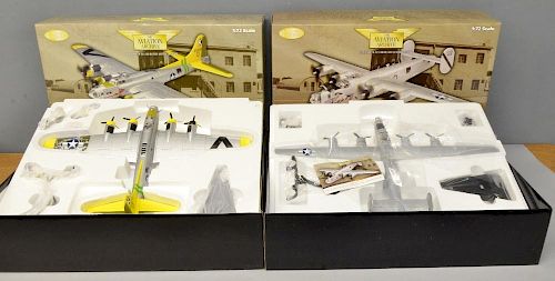 Corgi Aviation Archive Nose Art Collection Boeing and Liberator, 1:72 scale - both boxed