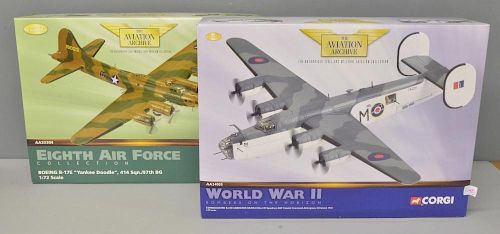 Corgi Aviation Archive Boeing Yankee Doodle AA33304, scale 1:72 and Bombers on the Horizon aA34005,