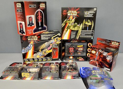 Star Wars - X 10 including Anakin Skywalker Podracer, underwater, Naboo and Sith accessory set mainl